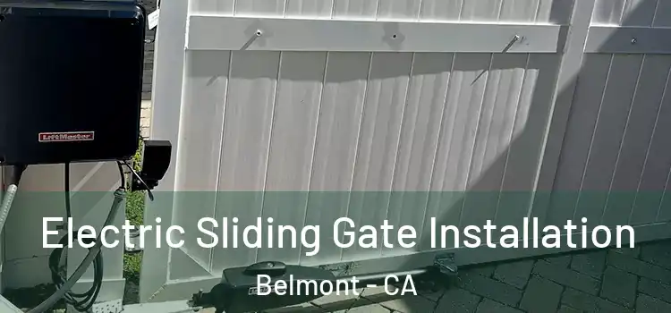 Electric Sliding Gate Installation Belmont - CA