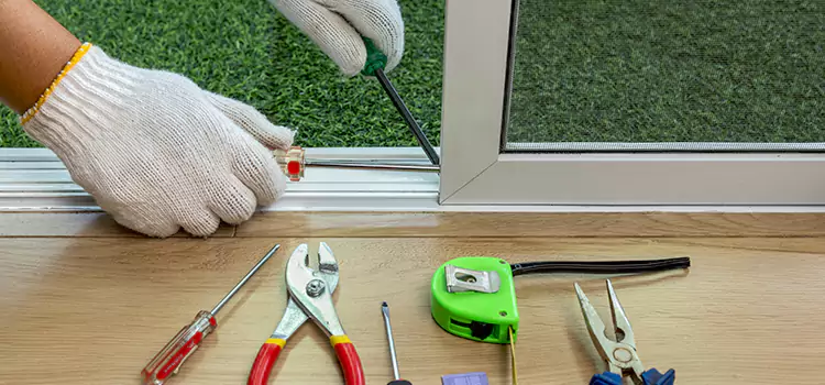 Sliding Door Track Replacement in Belmont, CA