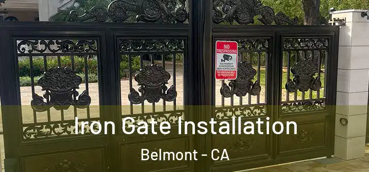  Iron Gate Installation Belmont - CA